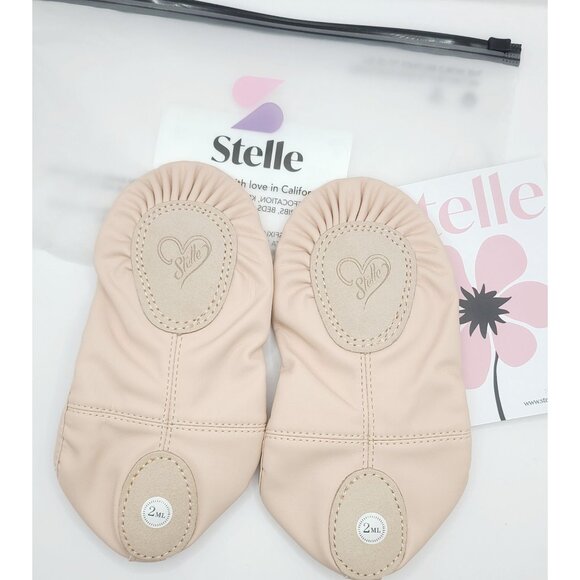 Stella Pink Girls Ballet Slippers 2MT NEW. Free Shipping - Picture 3 of 6